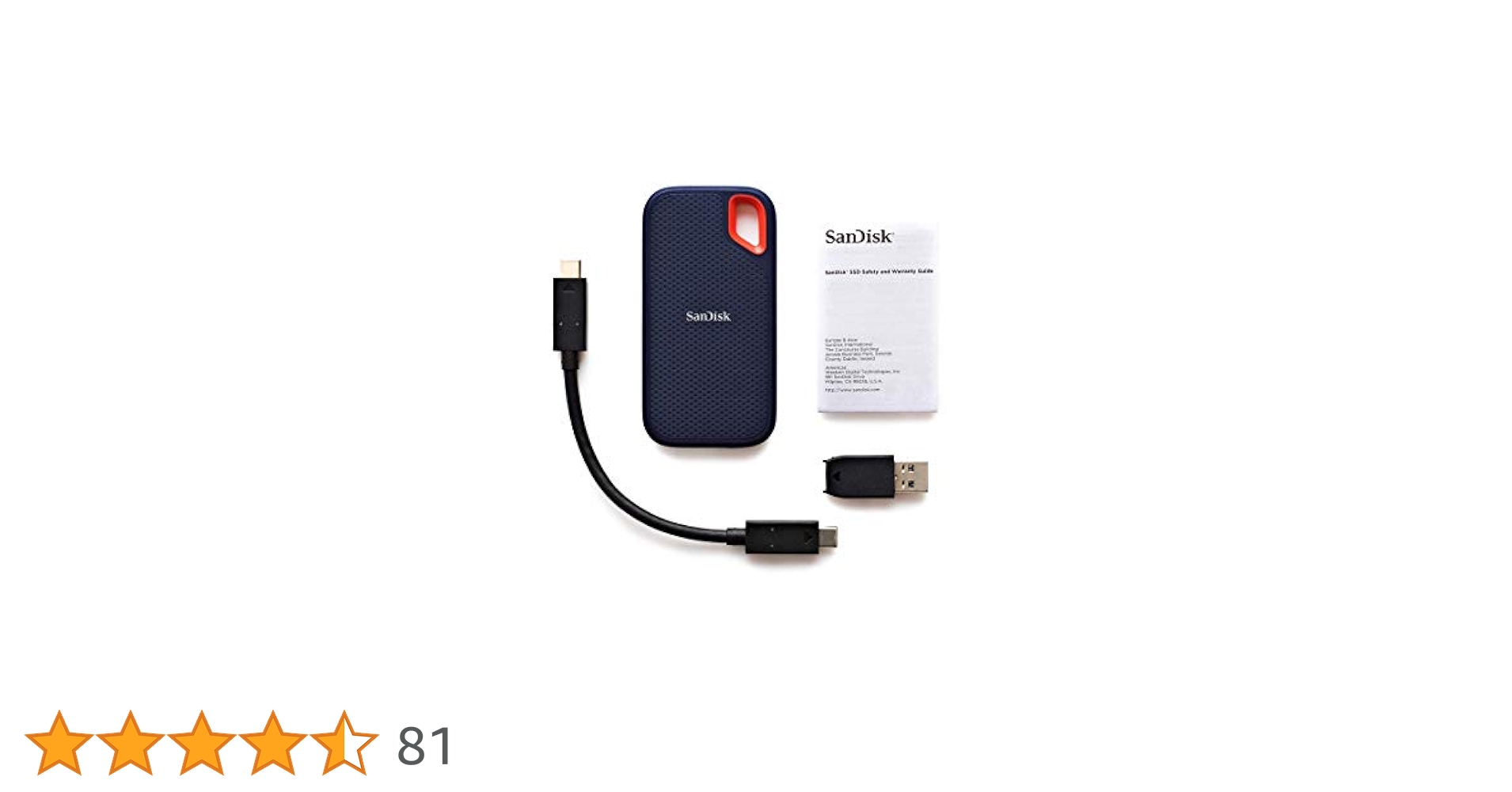 SanDisk - SanDisk　エクストリーム　ポータブルSSD 1TB Amazon | 【Amazon.co.jp限定】SanDisk SSD 外付け 1TB USB3