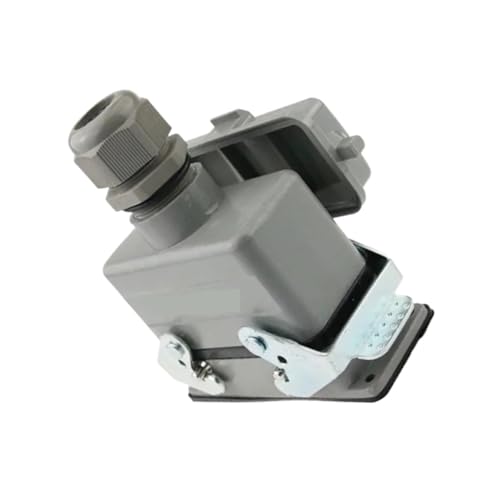 CHBMSS Heavy Duty Connector Base 16 Core 16A 500v, with Cover of The Line Double Buckle Screw Connection