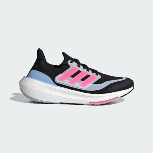 Image of adidas Womens Ultraboost Ultra Boost Light Running Sneakers Shoes - Black