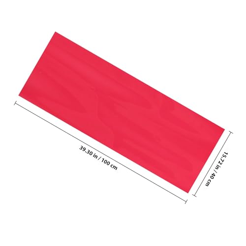 Filtro de efecto atardecer reutilizable lámina PET transparente roja 40X100 CM 2