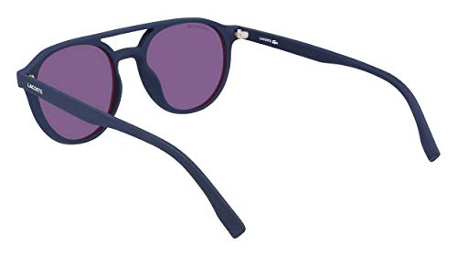 Lacoste Mixte L881s-414 Lunettes de soleil, Bleu, Taille unique EU - Image 6