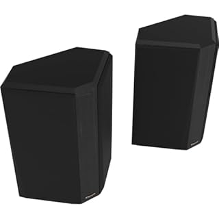 Klipsch RP-502S II Ebony Surround Sound Speakers - Pair with 25FT Speaker Wire