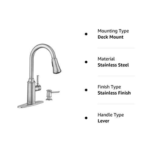Moen Zabelle One-Handle Pulldown Kitchen Faucet – Madcity Kitchen