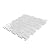 Basketweave Dolomite Marble Mosaic Tile — 5.00 sq ft Box of 5 Sheets — White and Gray Polished 12x12 in Mesh Sheets — Kitchen Backsplash, Bathroom, Shower, Pool Accents