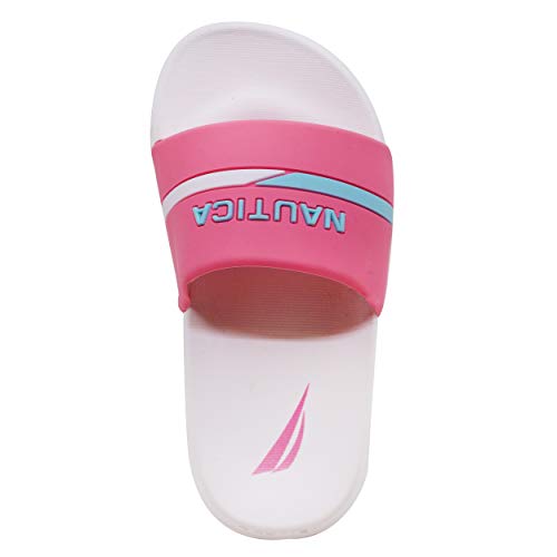 Nautica Kids Girls Slip-On Sandal Athletic Slide Youth Big Kid Little Kid-Stono 2 Youth-Morning Glory Size-54