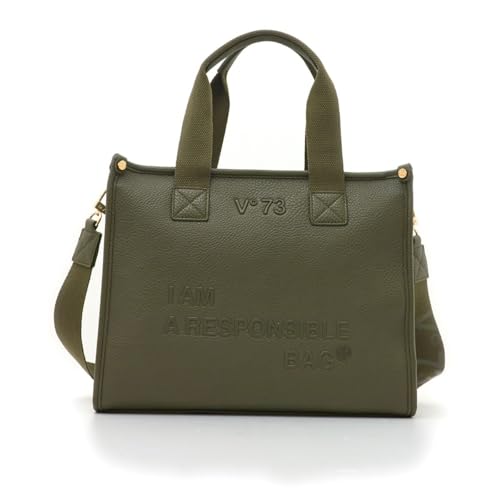 Sac shopping V73 vert militaire la solution élégante pour tout transporter
