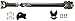 Yukon Performance Front Driveshaft for 2018 Jeep Sahara 4DR Automatic w/Selec-Trac