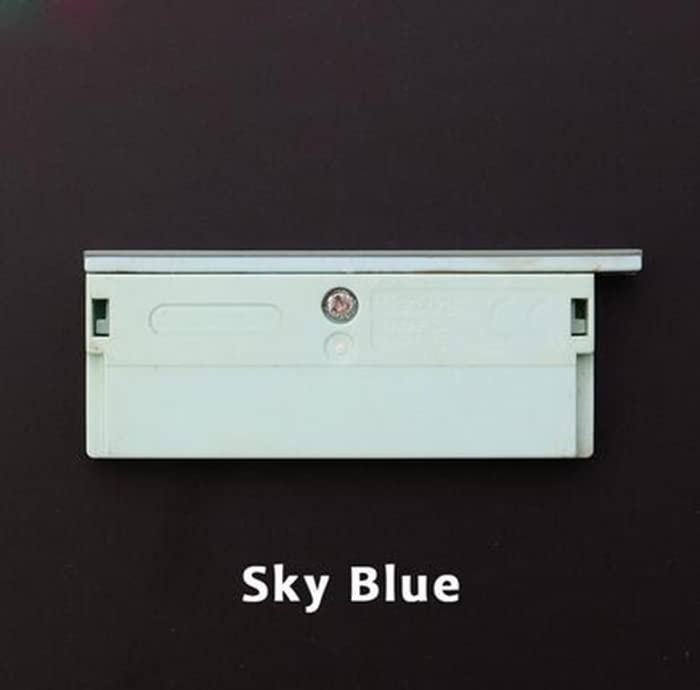 Image of Dust Proof Cover Case Card Slot Cover Cap Dust Plug Case for NDS Lite NDSL Console (Sky Blue)