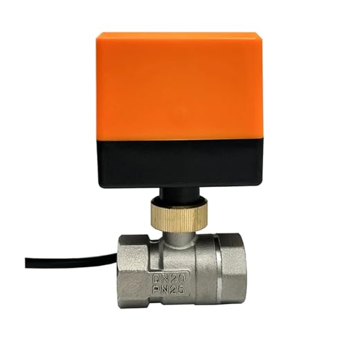 Válvula de bola motorizada de acero inoxidable DN15 para control automático de agua 5