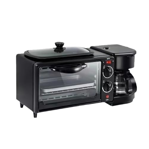 3-in-1 multifunctional home breakfast machine, mini oven, coffee maker