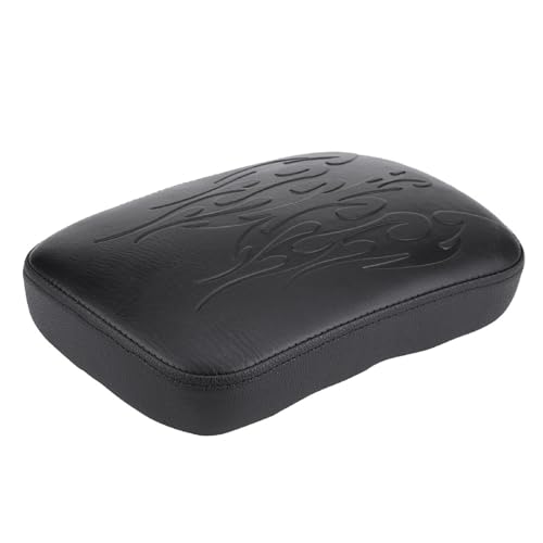 KSTE Selle de Moto, coussin arrière moto Ventouse Siège passager Pad Livré avec 8 ventouses for Bobber Chopper