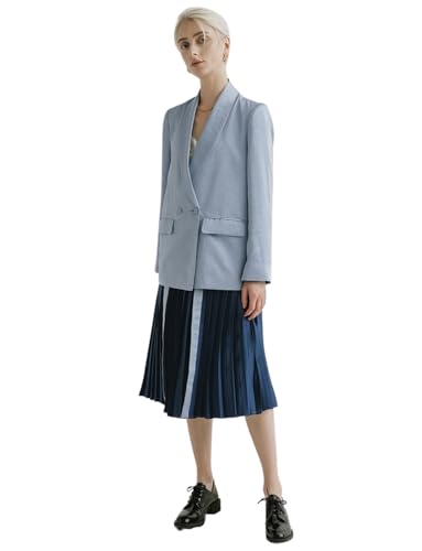 Manteau confortable quotidien veste tailleur revers châle
