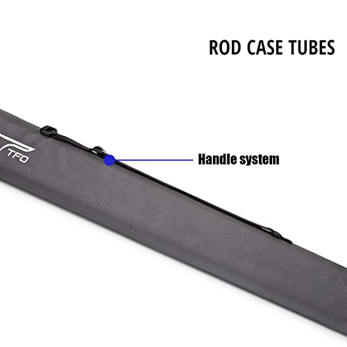 Temple Fork Outfitters TF RCT 9/4 Tfo) Lightweight Portable Cover Storage Triangular Fishing Rod Tackle Ropes Case Tubes 9'0'' 4Pc thumb #2