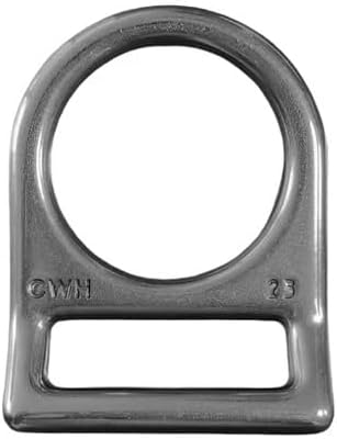 Kong Italy SR10 Bent Stainless Steel Adjuster, Heavy-Duty 316L Construction, 5000kg Break Load, 44.5mm Slot Width, Industrial & Marine Grade
