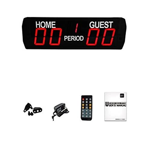 Marcador electrónico digital portátil para baloncesto miniatura 4