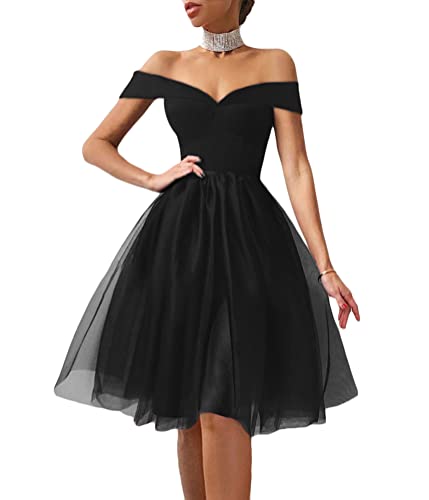 Vestito lungo elegante e vintage con tulle, scollo a V, a vita alta, linea ad A, Il taglio decente che mette in mostra le tue belle forme