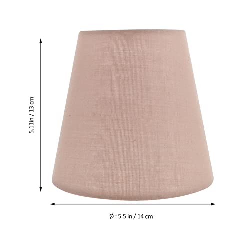 Image of Lurrose Lamp Shades Outdoor Light Bulbs Fabric Lampshade Pendant Lamp Shade Lamp Cover Table Lamp Light Cover for Table Chandelier Wall Lamp, Khaki Outdoor Ceiling Fans Outdoor Ceiling Fans