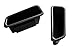 VESUL Front Row Door Grab Tray Storage Box Compatible with Ford Mustang 2015-2021 2022 Armrest Phone Container Door Organizer Grab Handle Tray ABS Tray Insert Glove Pallet