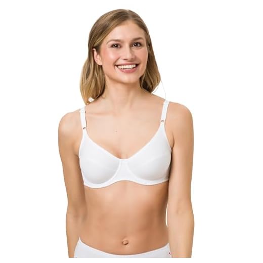 Dorina Damen Bügel BH Jaqueline D1623A, Einfarbig, Gr. 85C, Weiß (Weiß (White A00) A00) 3 BeeDees Damen Bügel-BH Rock'n'Roll W weiß | 85C