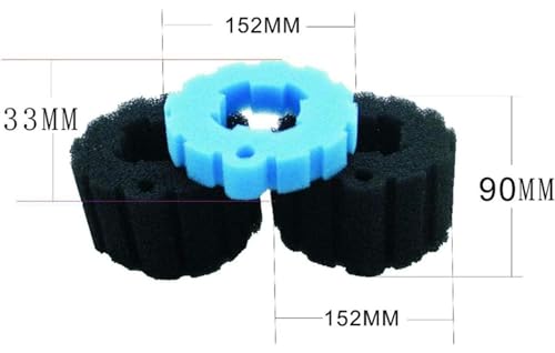 Kit de Esponjas de Repuesto para Filtro BioPress Oase miniatura 2