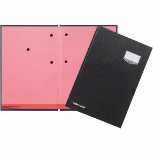 Preisvergleich Produktbild Pagna Unterschriftsmappe Eco A4 20 Fächer schwarz