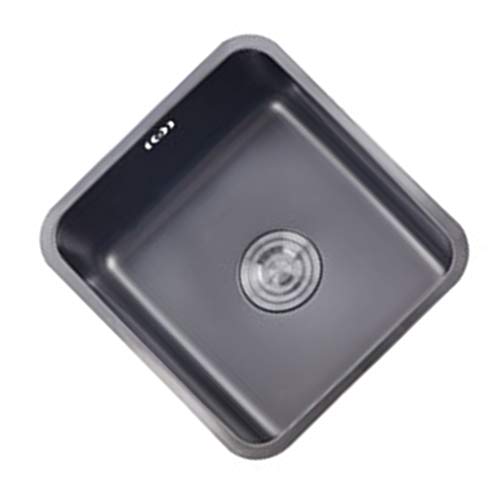 Fregadero Belfast Fregadero Nano Fregadero De Platos Hundidos Fregadero Manual De Acero Inoxidable 304 Fregadero Nano Negro Fregadero Simple Fregadero Cuadrado Pequeño