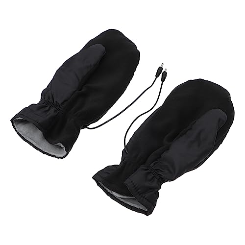 GOOHOCHY Smart Electric Gloves Windproof Heating Mitts for Outdoor Activities Heated Ski Gear
