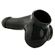 Toylie Latex Penishülle XS - 10cm Schaftlänge, Penis Sleeve, Schwarz, Made in Germany
