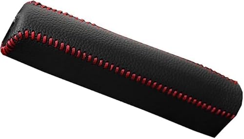 QWEDFSD Car Handbrake Cover for Ford Fiesta MK6 JA8 JR8,Leather Protector