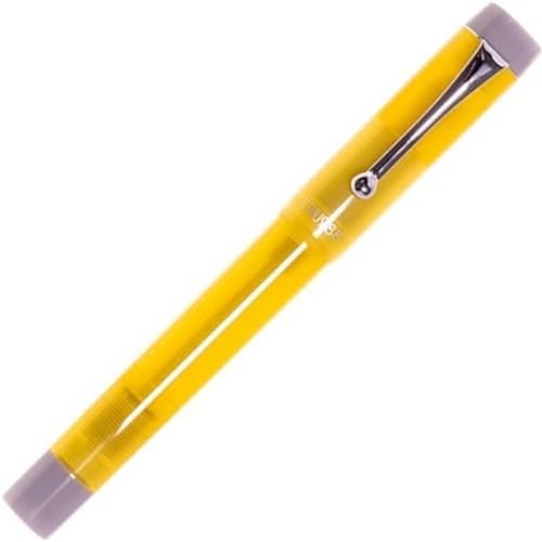Stylo plume fine OPUS 88 démonstrateur en résine jaune de haute qualité