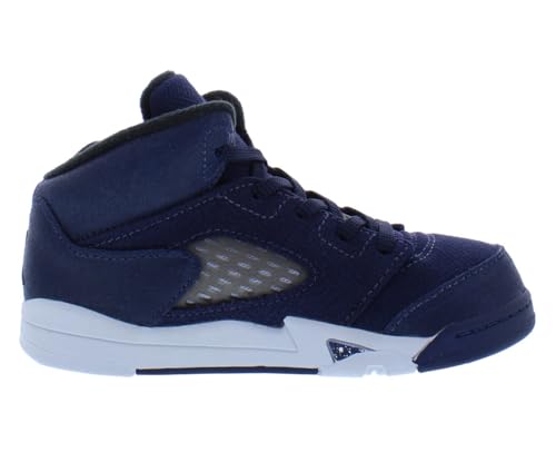 Jordan Toddler's 5 Retro SE Georgetown Midnight Navy/Black (FN5454 400)2