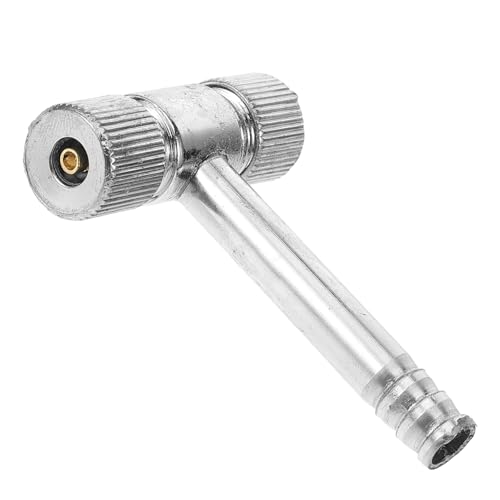 FUNOMOCYA T-Type Inflator Nozzle for e Bike Air Compressors Dual Head Air Chuck Tire Inflator for Electric Bikes