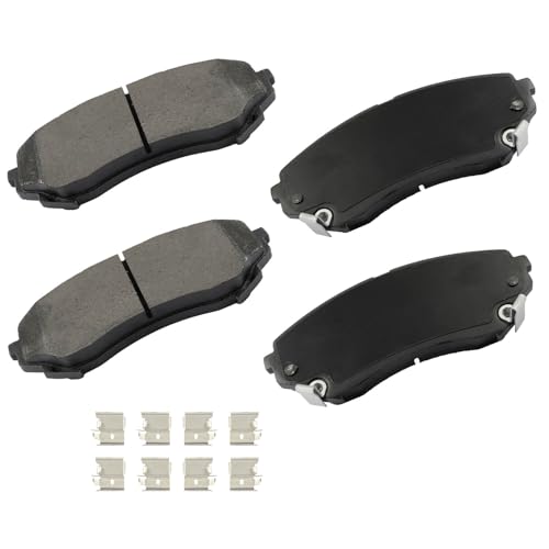 Image of cciyu D1331 Front Metal Disc Brake Pads Kit For Cadillac For CTS 2008-2014