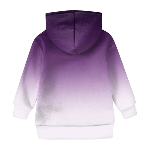 Girls Sweatshirt Cute Long Sleeve Oversized Hoodie Y2K Tie Dye Hooded Sweatshirts Puppy Fall Pullover Tops With Pocket3