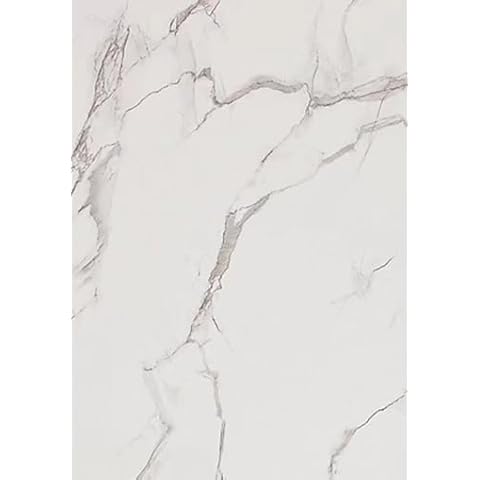 1000mm White Gloss Marble Shower Panel Cover