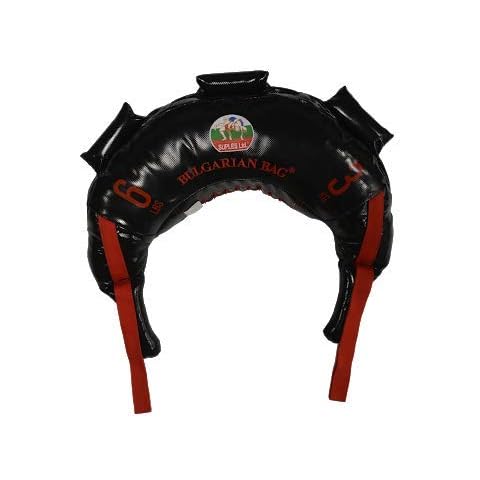 Bulgarian Bag®-Model Original, Black Vinyl (XS, 06lbs), Made by Suples, Including The Instructional Video from The Inventor Coach Ivan Ivanov (Wrestling, Fitness) Cover