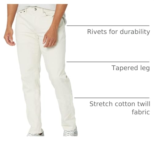 Image of Amazon Essentials Men's 5-Pocket Stretch Twill Casual Pants