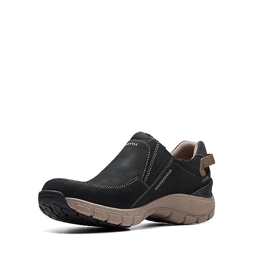 Clarks Women's Wave Plateau Black Nubuck 7 Medium