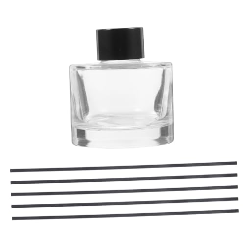 Botella Difusora de Aromaterapia de Vidrio con Palitos miniatura 1