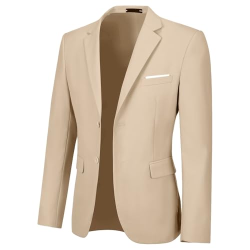 Men's Casual Suit Blazer Tux Separates Jacket Slim Fit 2 Button Lightweight Men Suits Sport Coats for Wedding Prom Party2