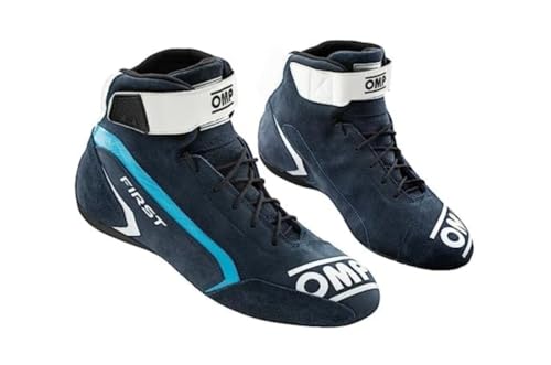 Chaussure bateau OMP First mixte en cuir avec semelle antidérapante pour le nautisme