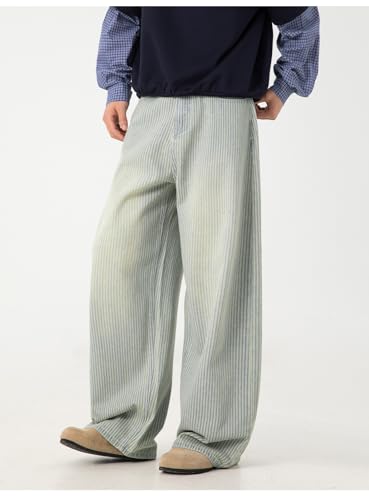 Men's Pants Baggy Mens Jeans for Men Baggy Y2k Mens Clothes Striped Pants Men Street Wear Sweatpants Y2k Jeans 5