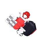 BEALIFE Taekwondo Schutzausrüstungsset, Taekwondo Anzugset für Zuhause und Fitnessstudios,...