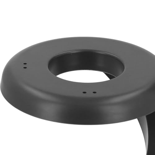 Lampe de chevet moderne en spirale noire avec effet LED 3D - 3