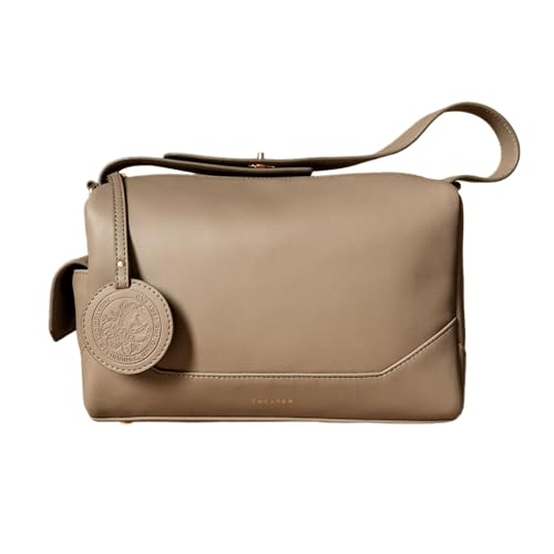 Image of Theater Bonbon Crossbody Duffle Bag for Women Structured Shoulder Handbag with Adjustable and Detachable Strap
