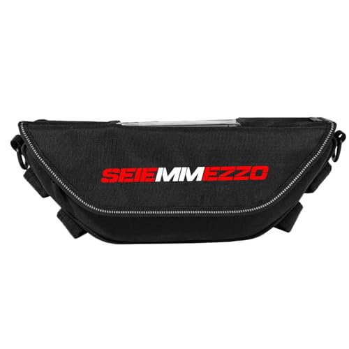 Sac guidon moto étanche Seiemmezzo sacoche de protection anti-poussière