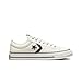 Converse, Unisex, Star Player 76 Premium Canvas, Vintage White/Black, Men's 9.5, Women's 11.5, Medium