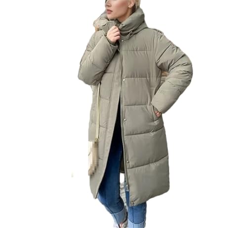 Manteau rembourré femme hiver coupe ample et finitions soignées