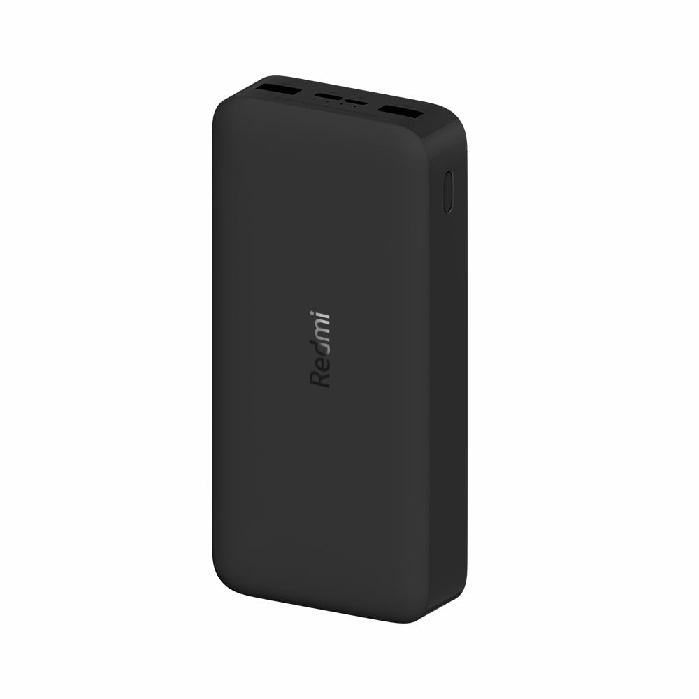 Xiaomi VXN4304GL Batería externa Redmi 18W, Carga rápida, 20000 mAh, Color Negro, 15.4 x 7.4 x 2.7 cm