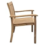 OUTLIV. Takoma Stapelsessel Teak Natur